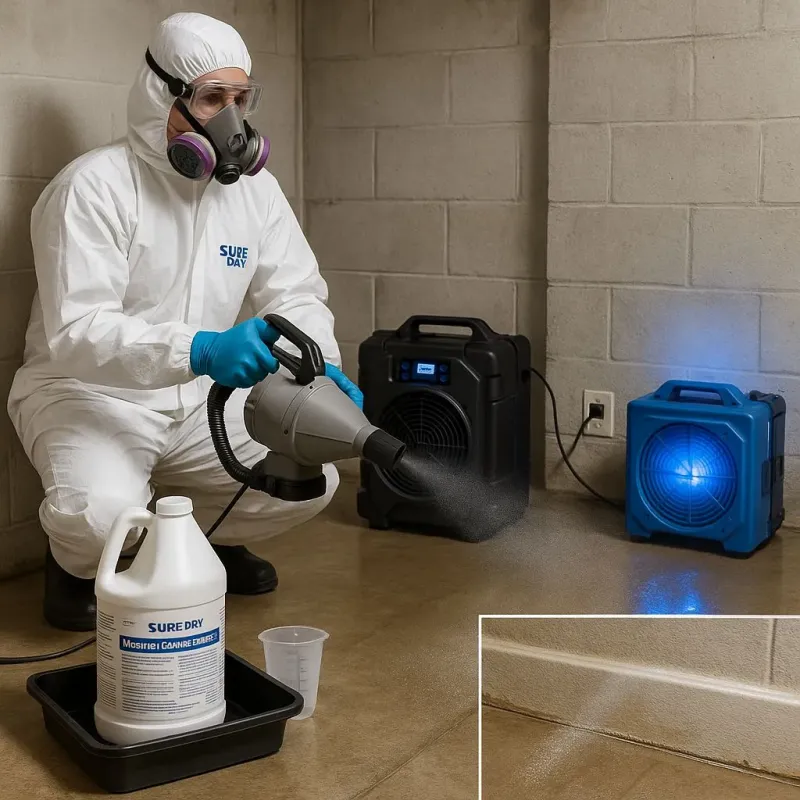Sanitization and Odor Removal process in Shadow Hills, CA