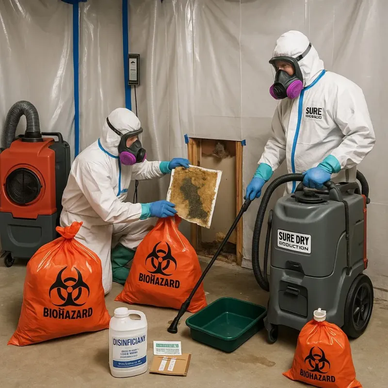 Contaminated Water Handling Protocols process in Shadow Hills, CA